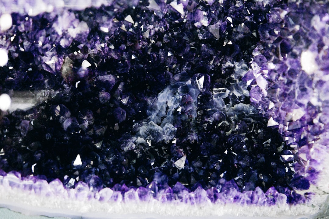 Photo Amethyst crystal